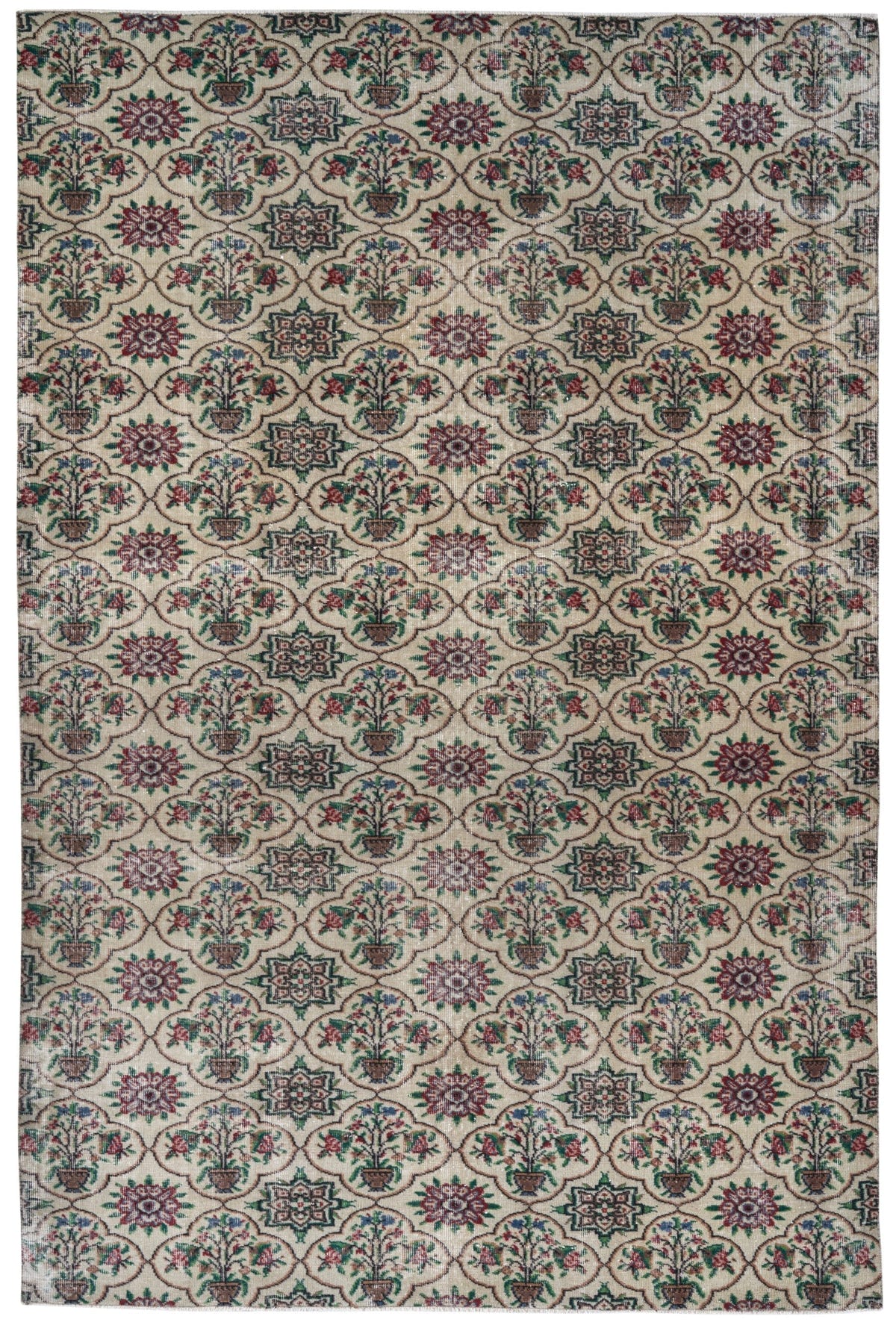8248, Turkish Manisa Area Rug