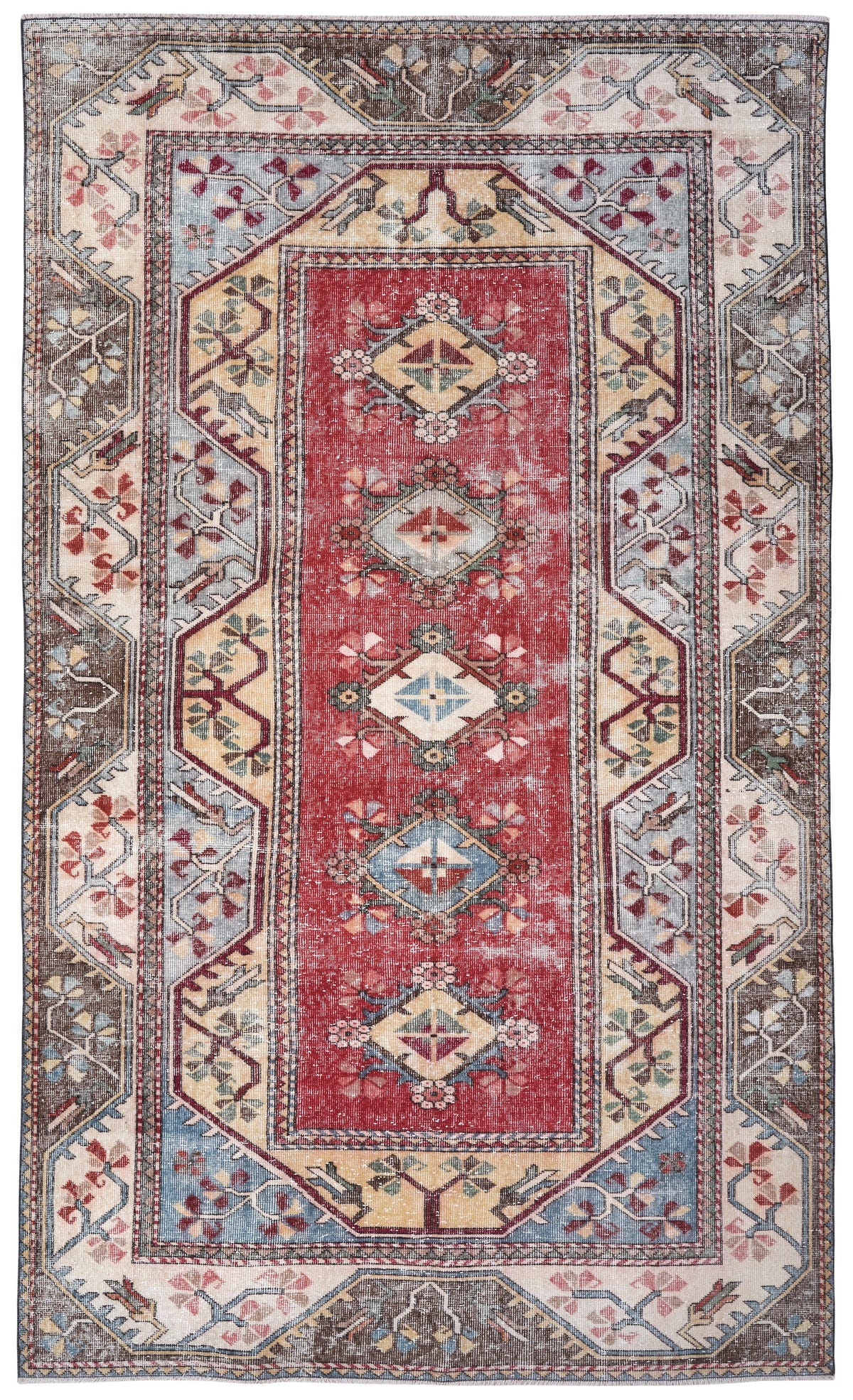 8255, Turkish Isparta Area Rug