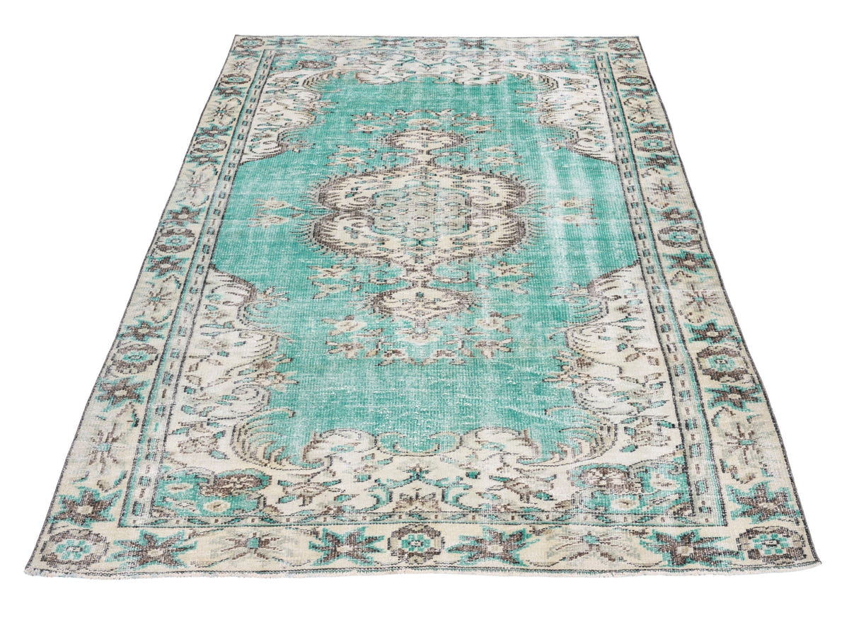 8524, Turkish Manisa Area Rug
