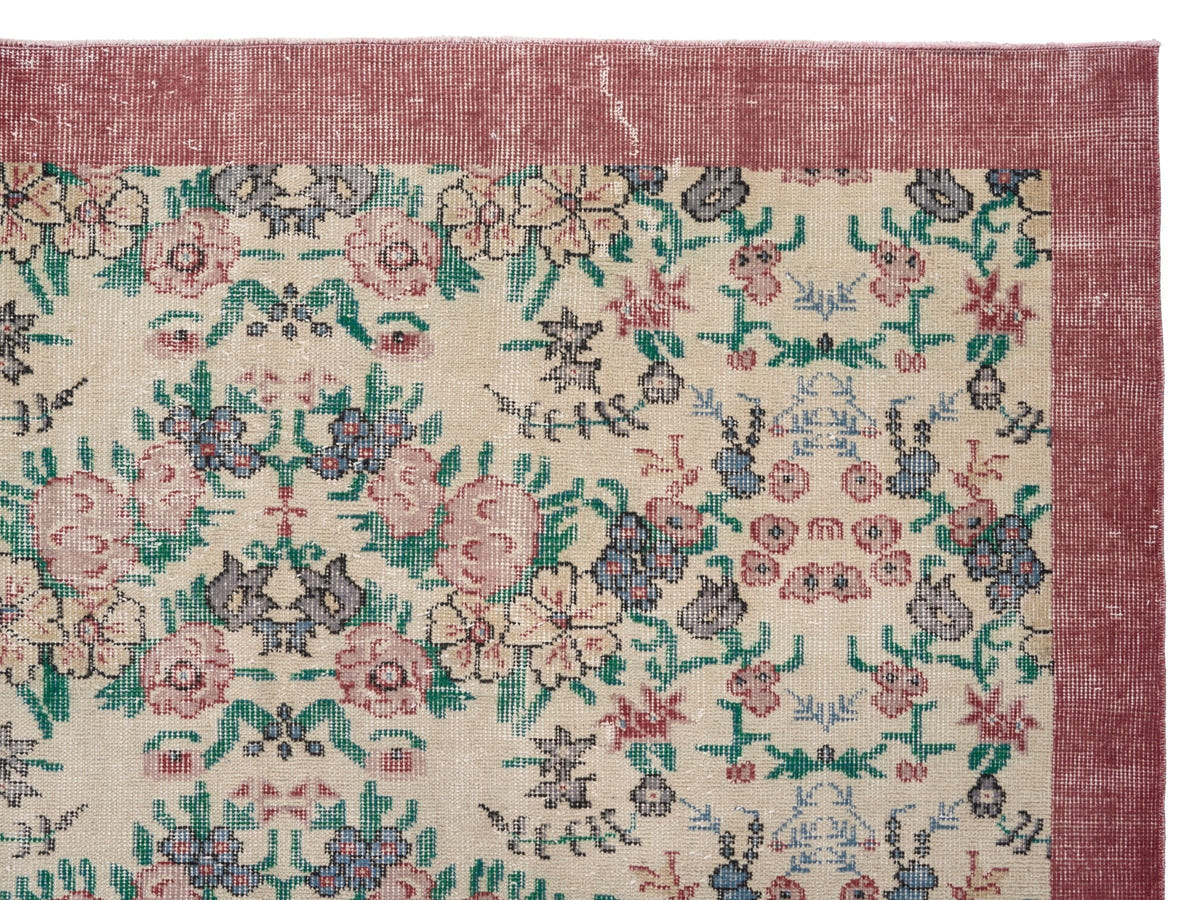 8839, Turkish Isparta Area Rug