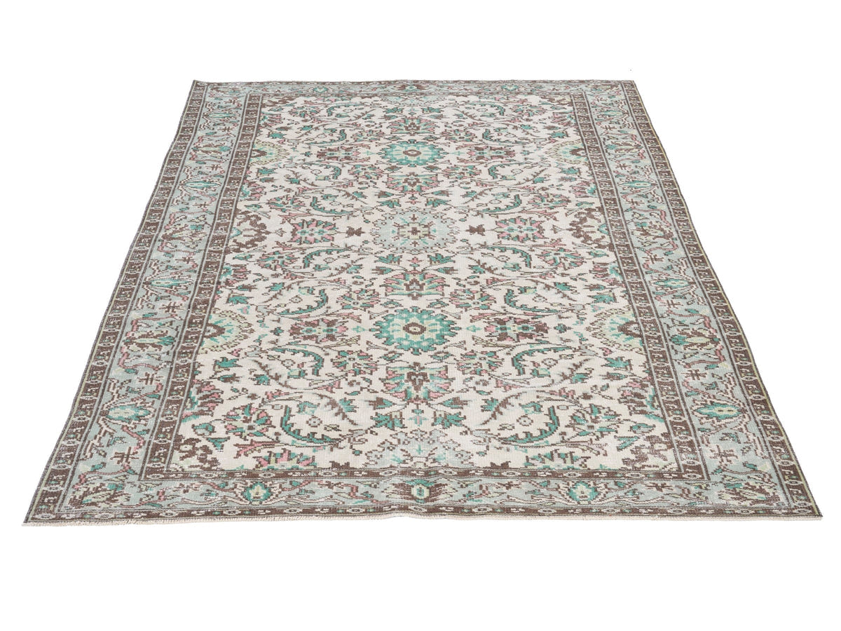 8826, Turkish Manisa Area Rug