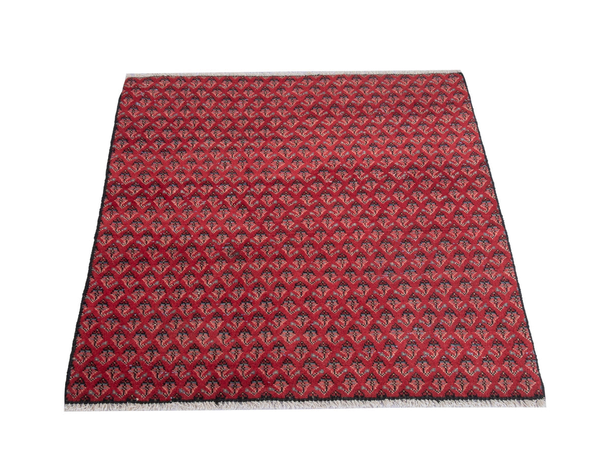 4810, Persian Botteh Mini Rug
