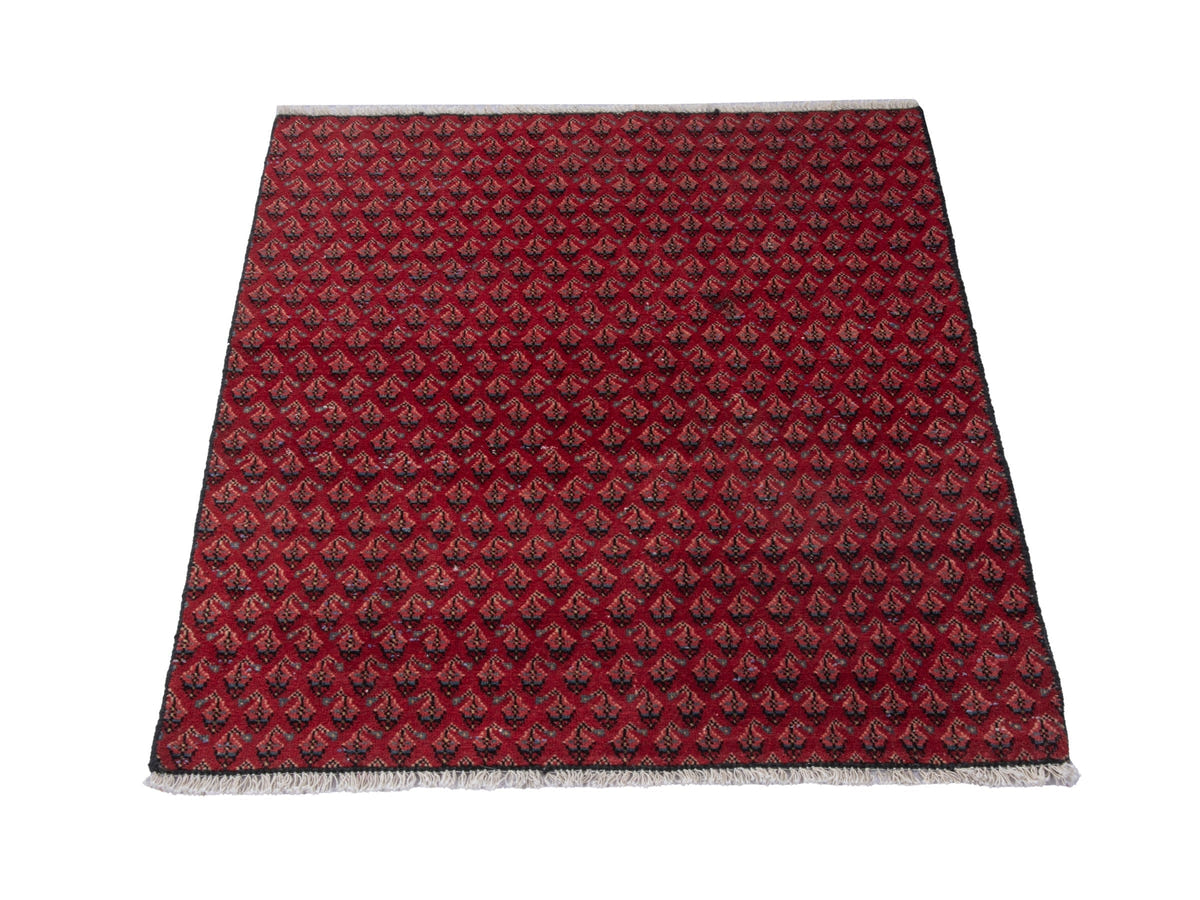4810, Persian Botteh Mini Rug