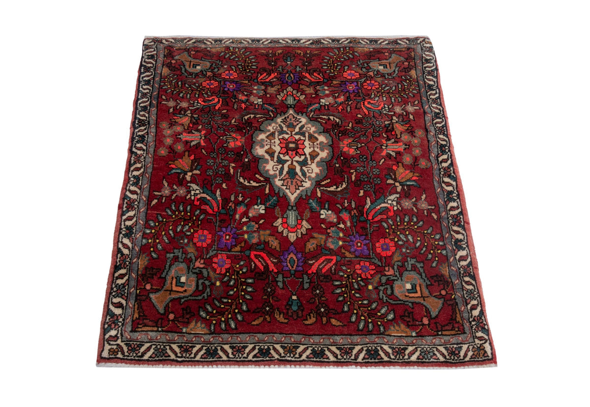 4814, Persian Bijar Mini Rug