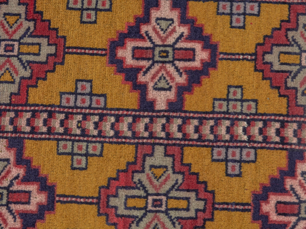 4815, Persian Torkaman Mini Rug