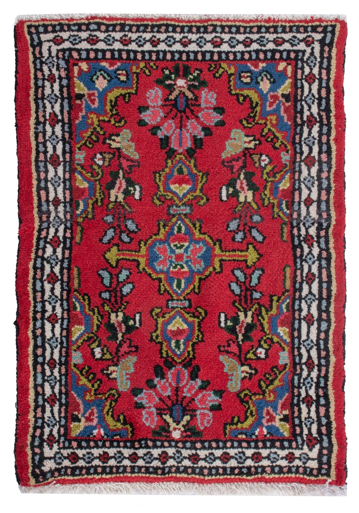 4829, Persian Hamadan Mini Rug