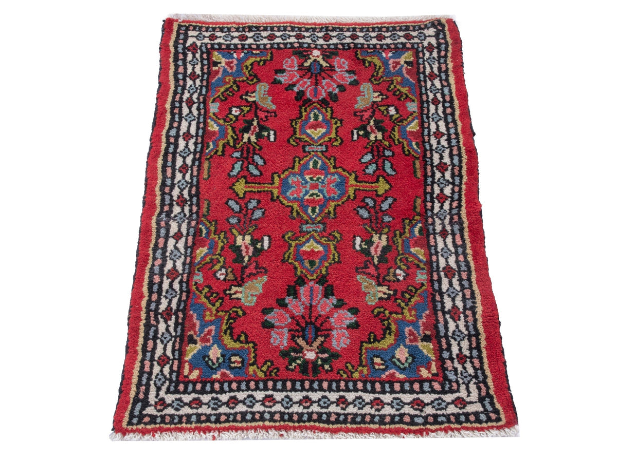 4829, Persian Hamadan Mini Rug