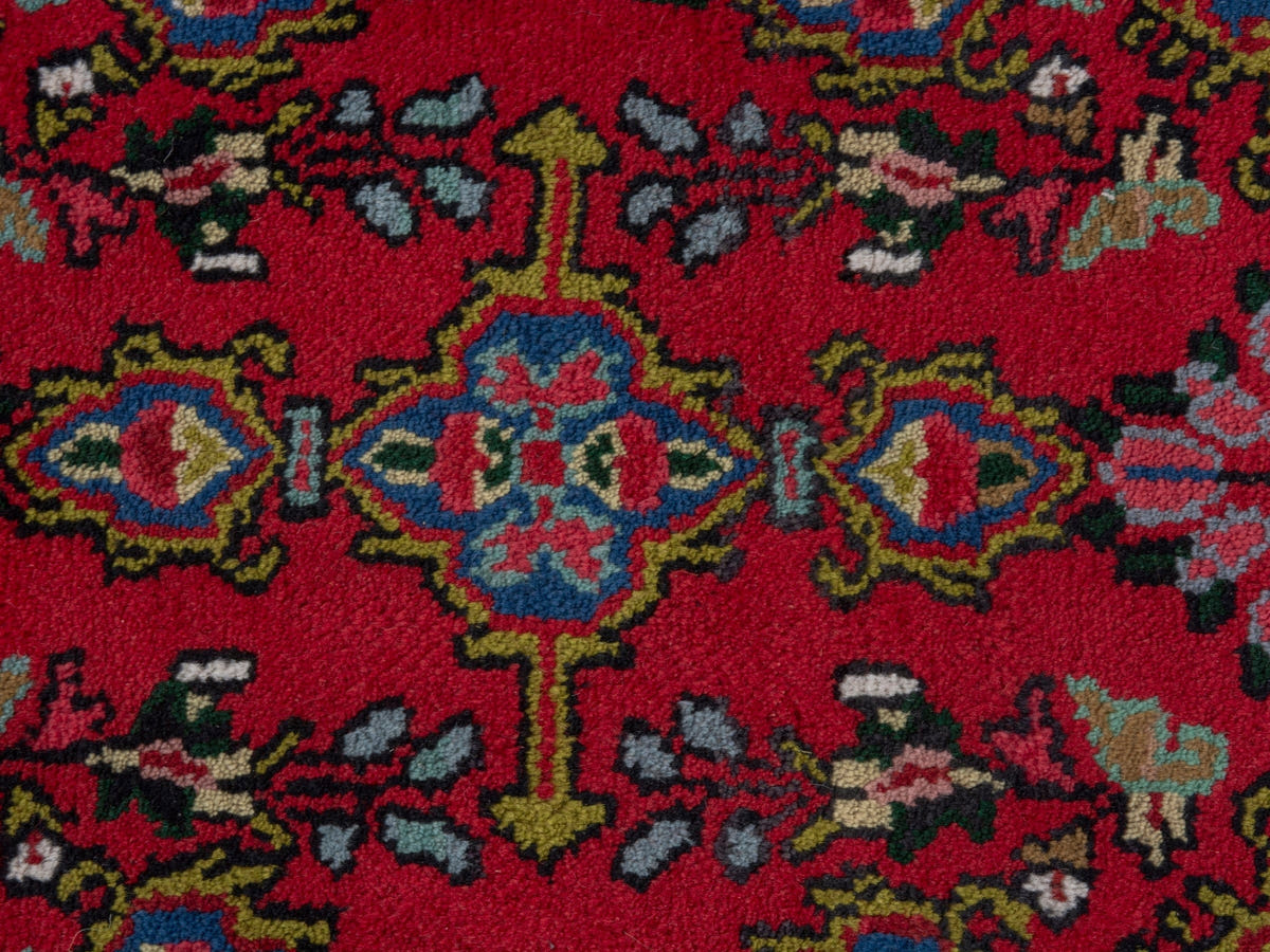 4829, Persian Hamadan Mini Rug