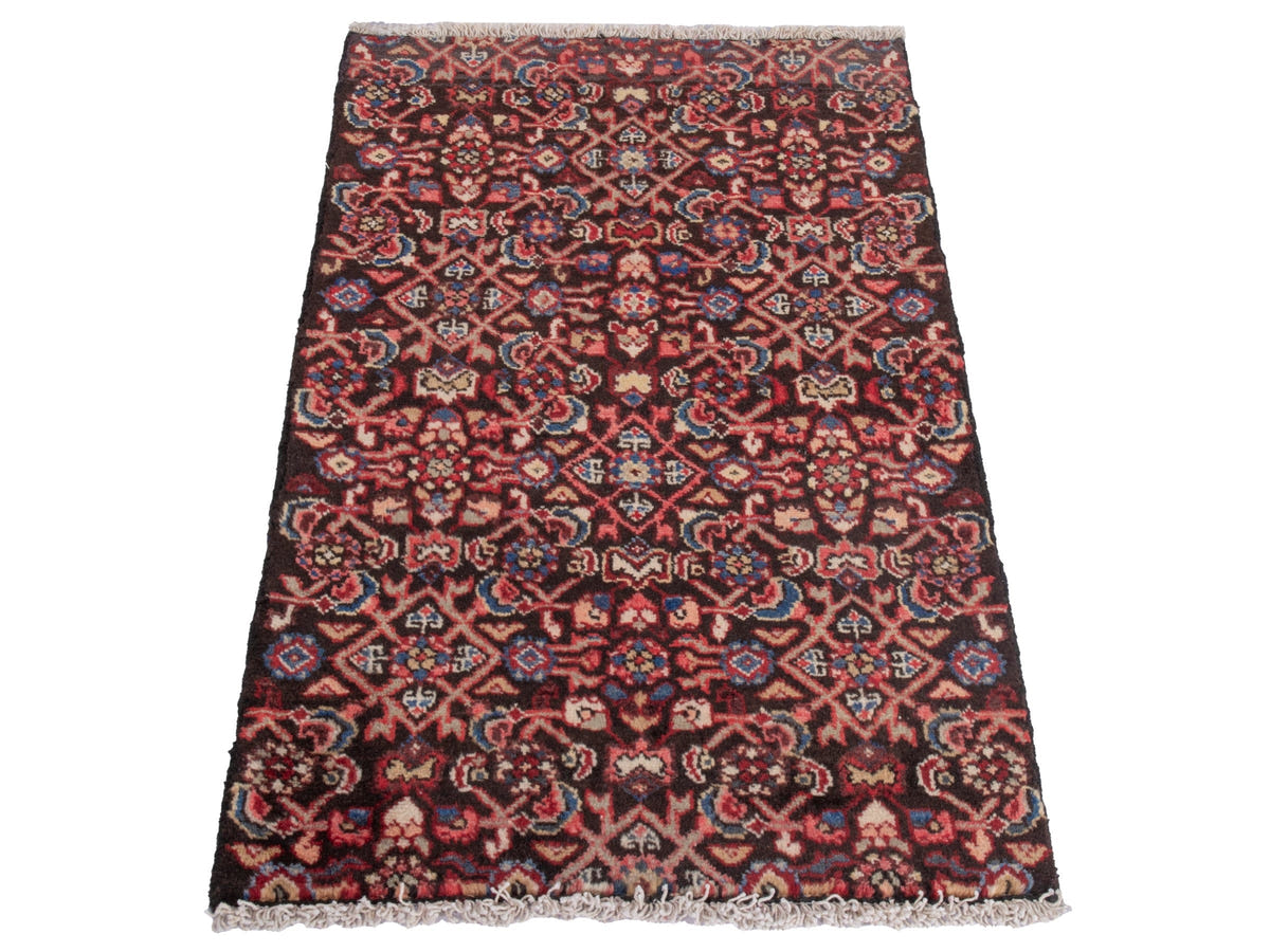 4849, Persian Hamadan Mini Rug