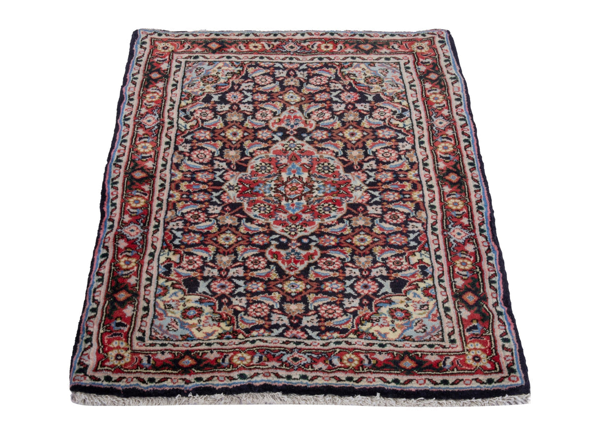 4885, Persian Hamadan Mini Rug