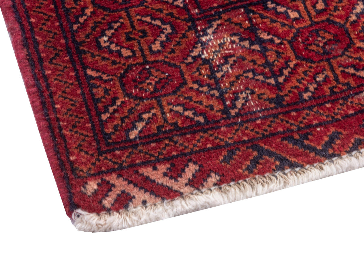 4898, Persian Torkaman Mini Rug