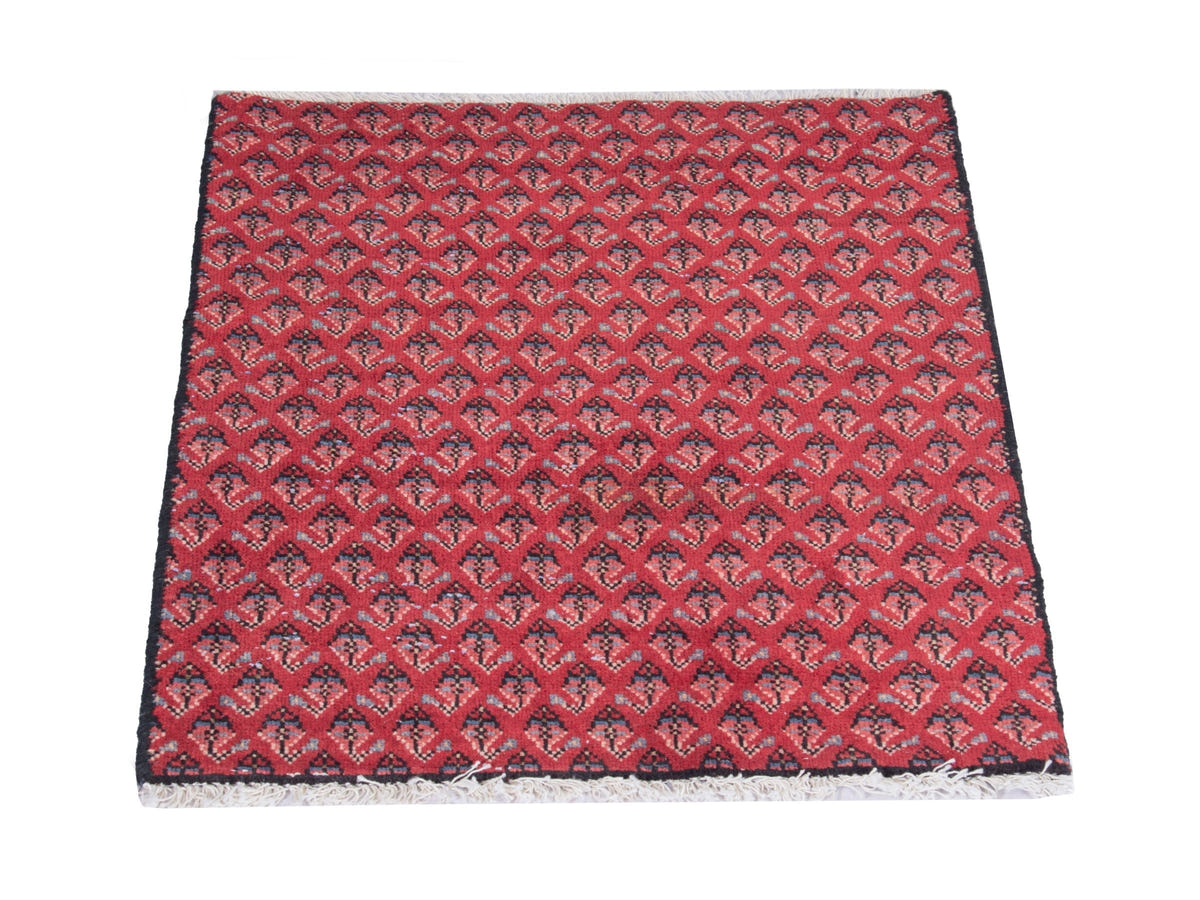 4828, Persian Botteh Mini Rug