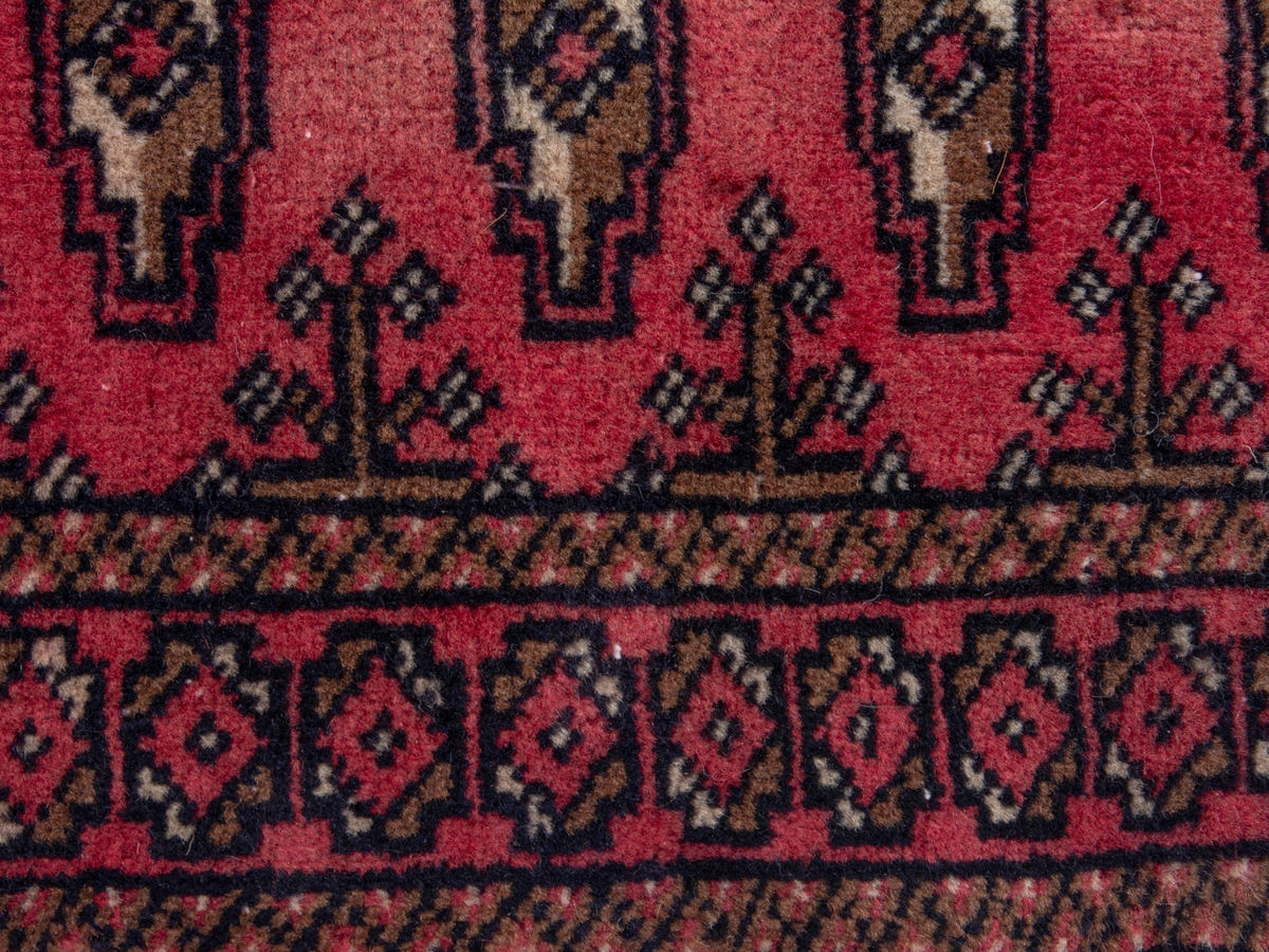 4838, Persian Torkaman Mini Rug