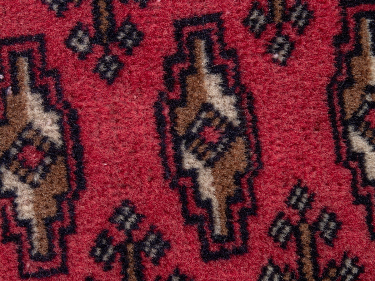 4838, Persian Torkaman Mini Rug