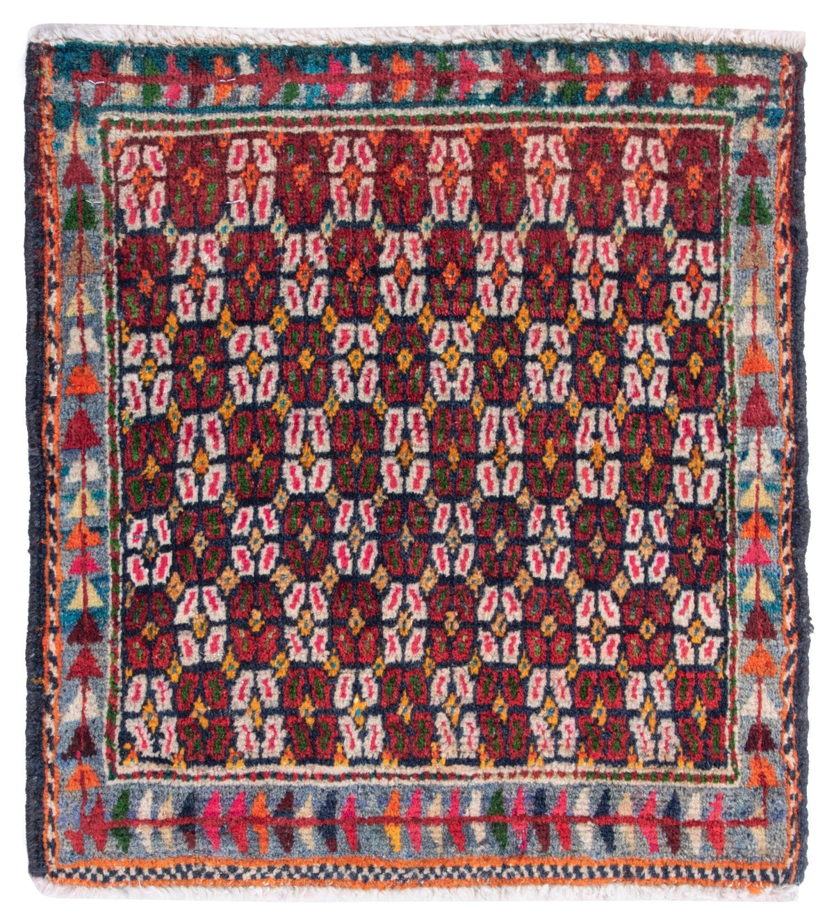 4876, Persian Shiraz Mini Rug
