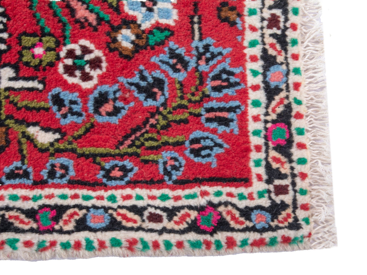 4889, Persian Hamadan Mini Rug