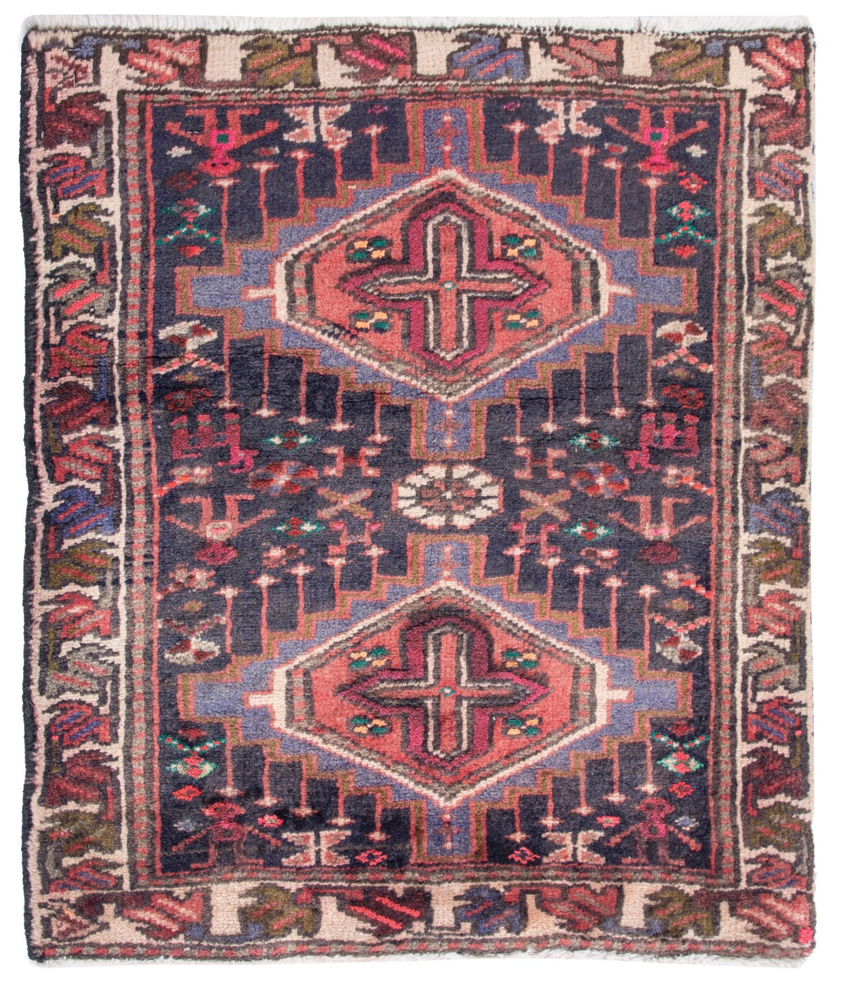 4900, Persian Gharajeh Mini Rug