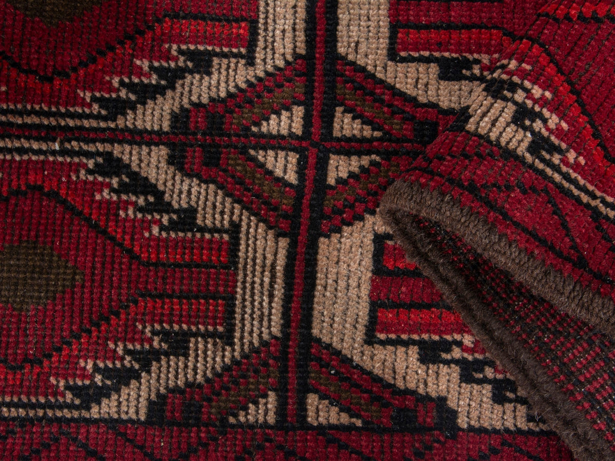 4488, Persian Baluch Mini Rug