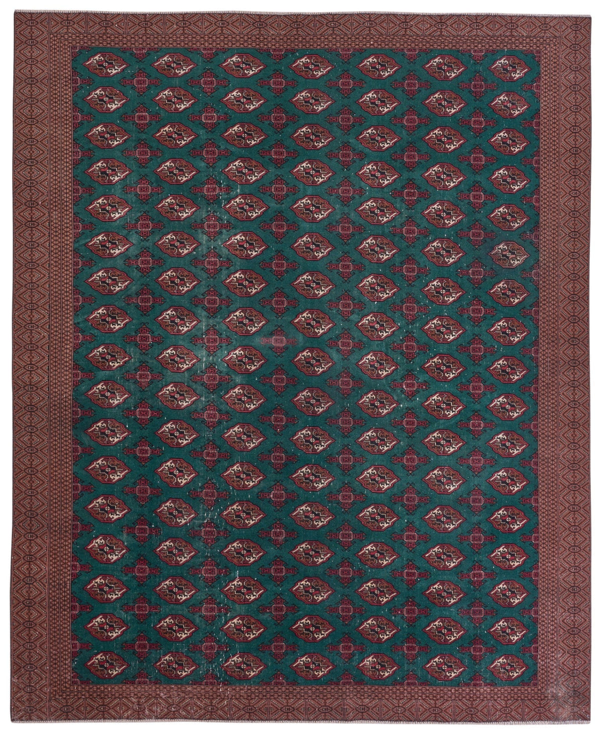 8991, Persian Torkaman Oversized Rug