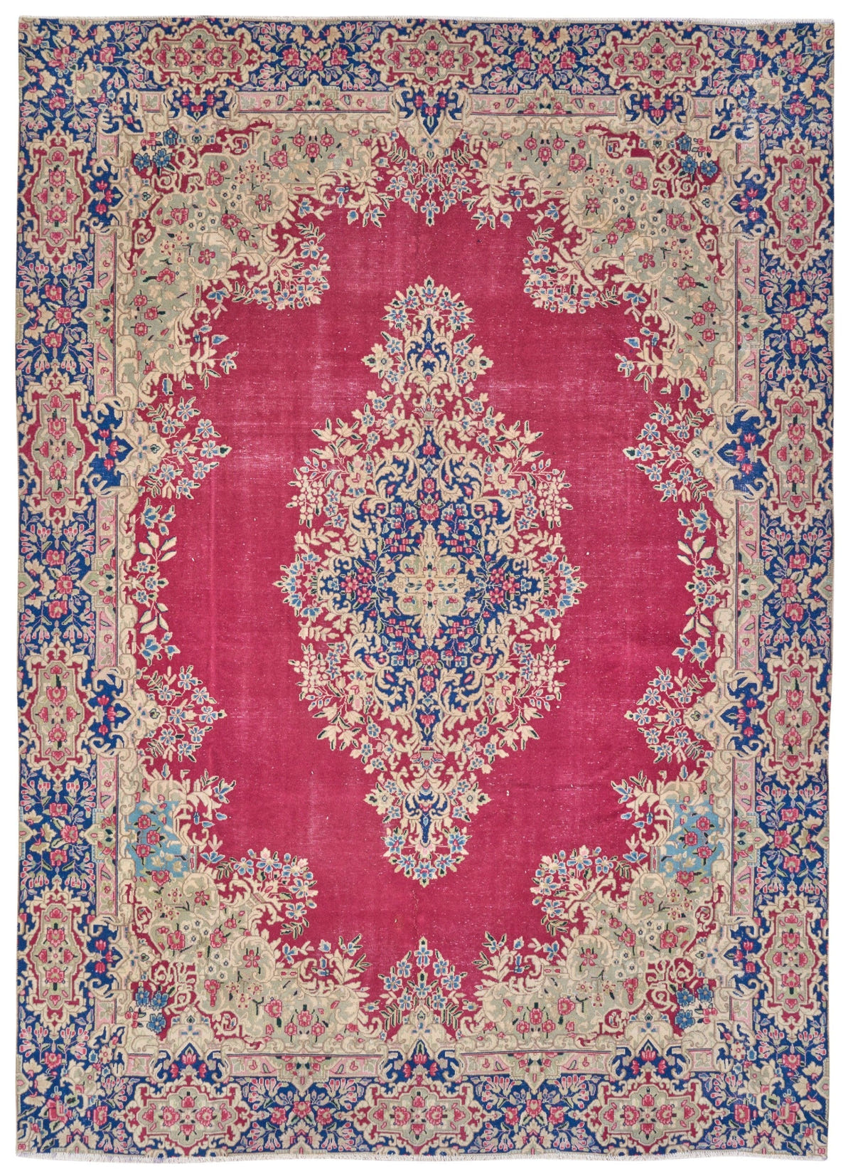 9024, Persian Kerman Oversized Rug