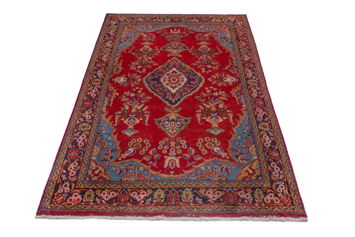 Vintage Persian Mahal rug