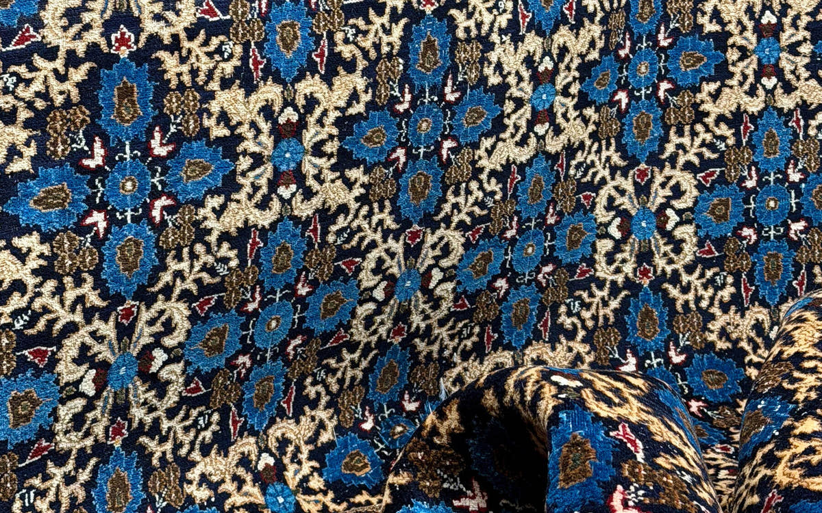 Patterned Rugs, vintage hand-knotted rug at Storied Rugs