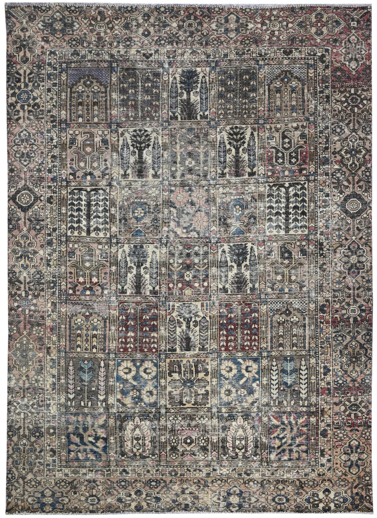 10002, Persian Bakhtiari Oversized Rug