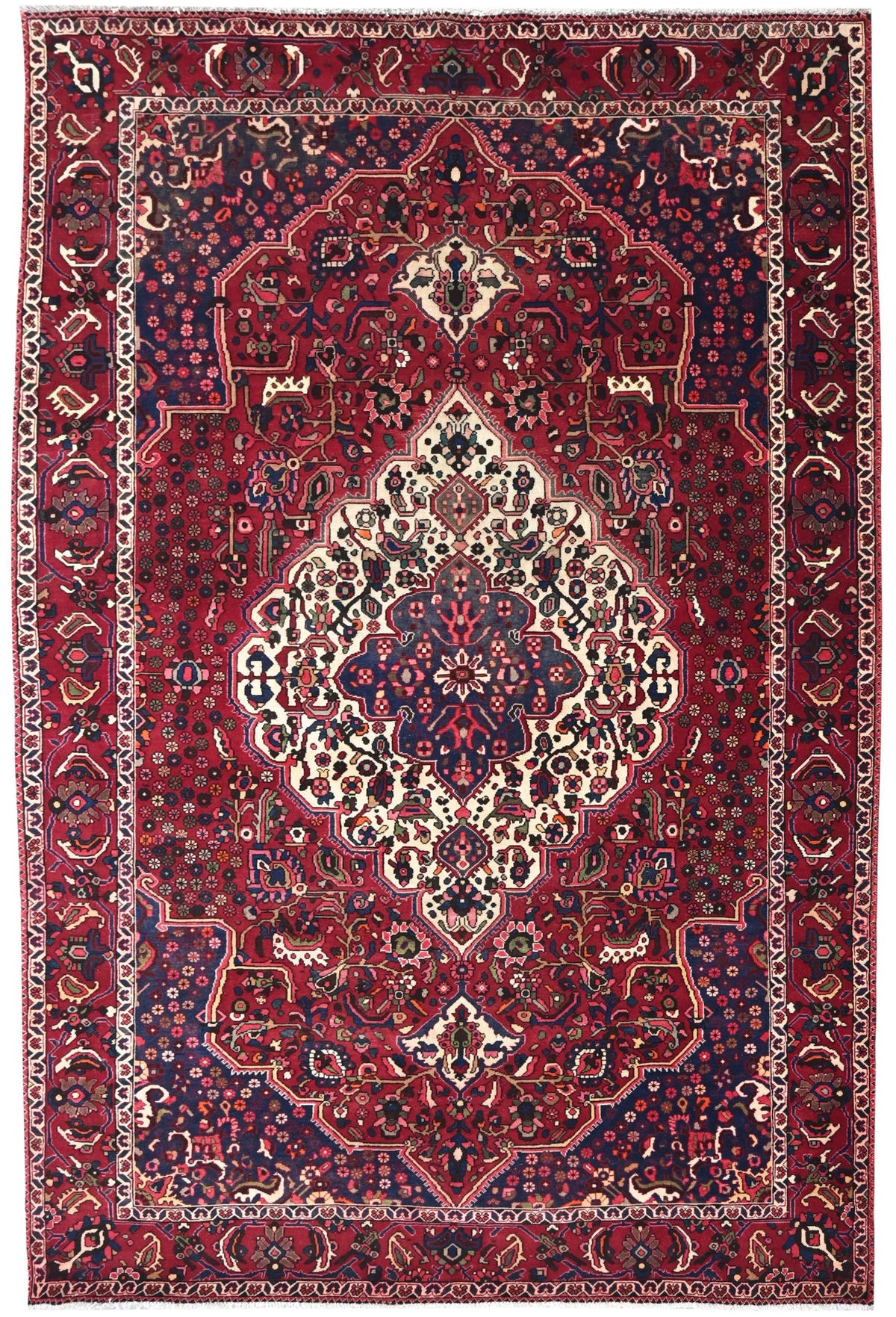 10004, Persian Bakhtiari Oversized Rug