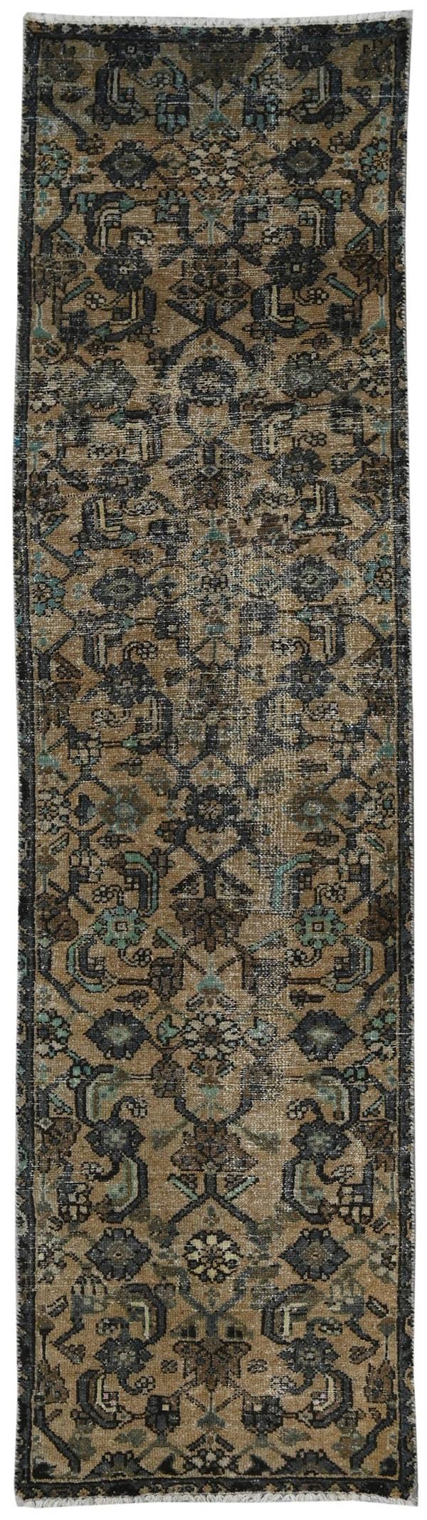 10019, Persian Hamadan Runner Rug