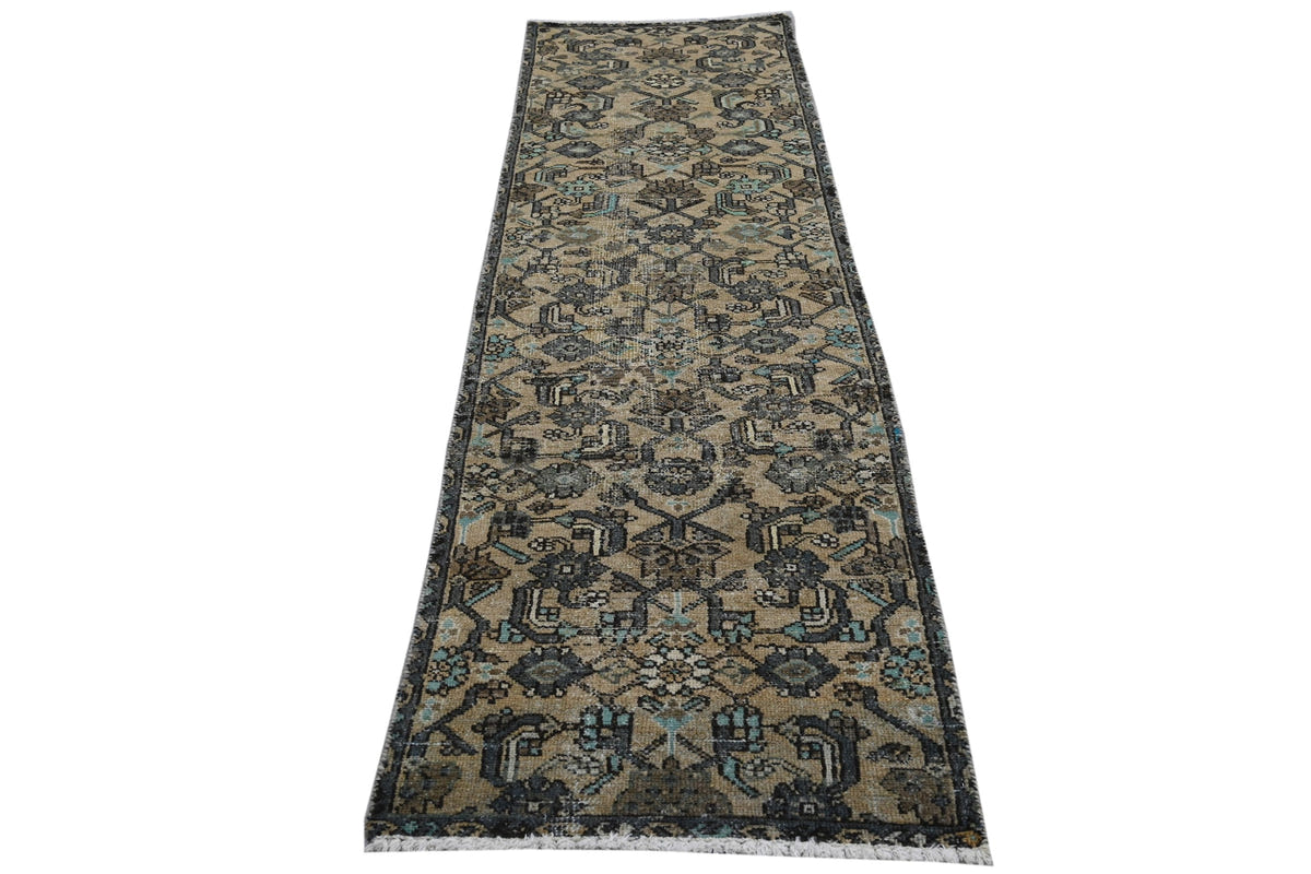 10019, Persian Hamadan Runner Rug