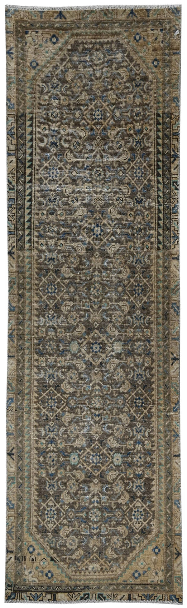 10021, Persian Hamadan Runner Rug