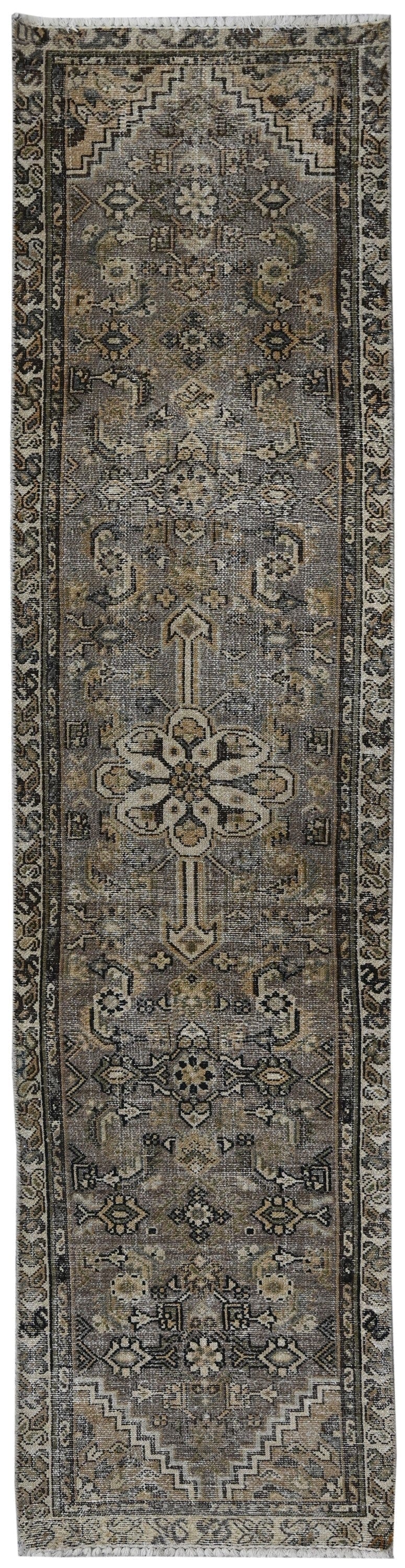 10023, Persian Hamadan Runner Rug