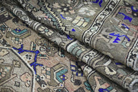 10026 - Persian Shiraz Runner Rug 3'7" x 10'4"