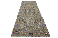 10026 - Persian Shiraz Runner Rug 3'7" x 10'4"