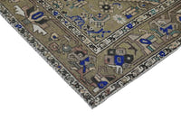 10026 - Persian Shiraz Runner Rug 3'7" x 10'4"