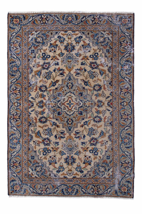 1003, Persian Kashan Area Rug