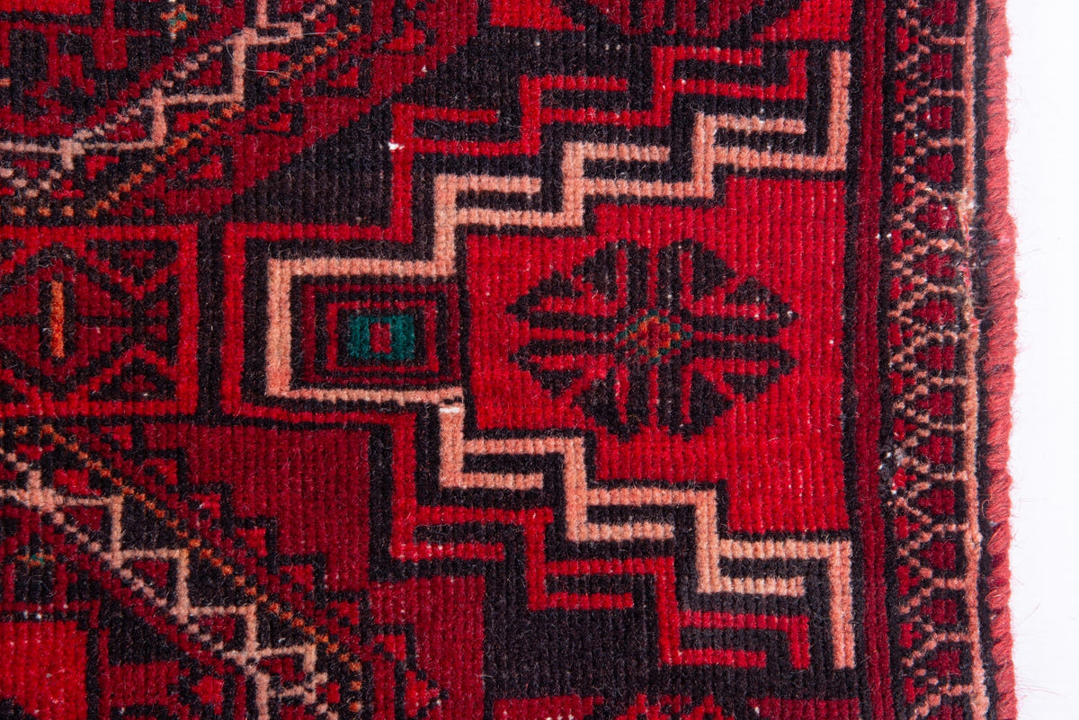 1014, Persian Baluch Runner Rug