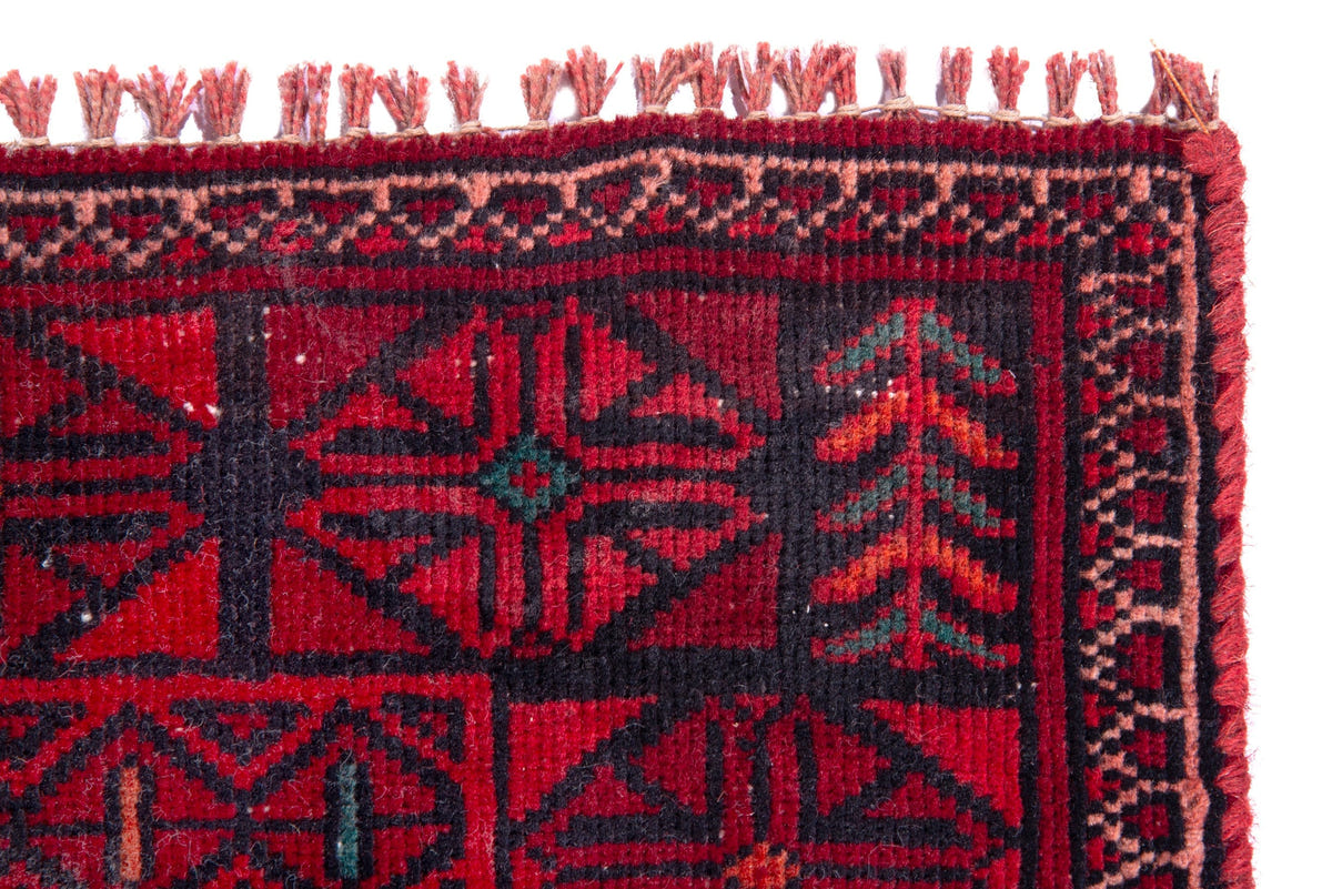 1014, Persian Baluch Runner Rug