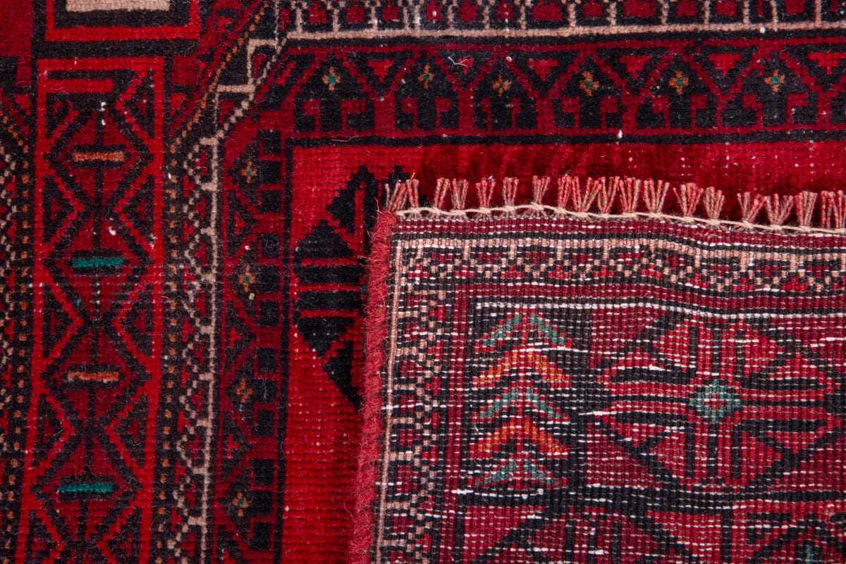 1014, Persian Baluch Runner Rug