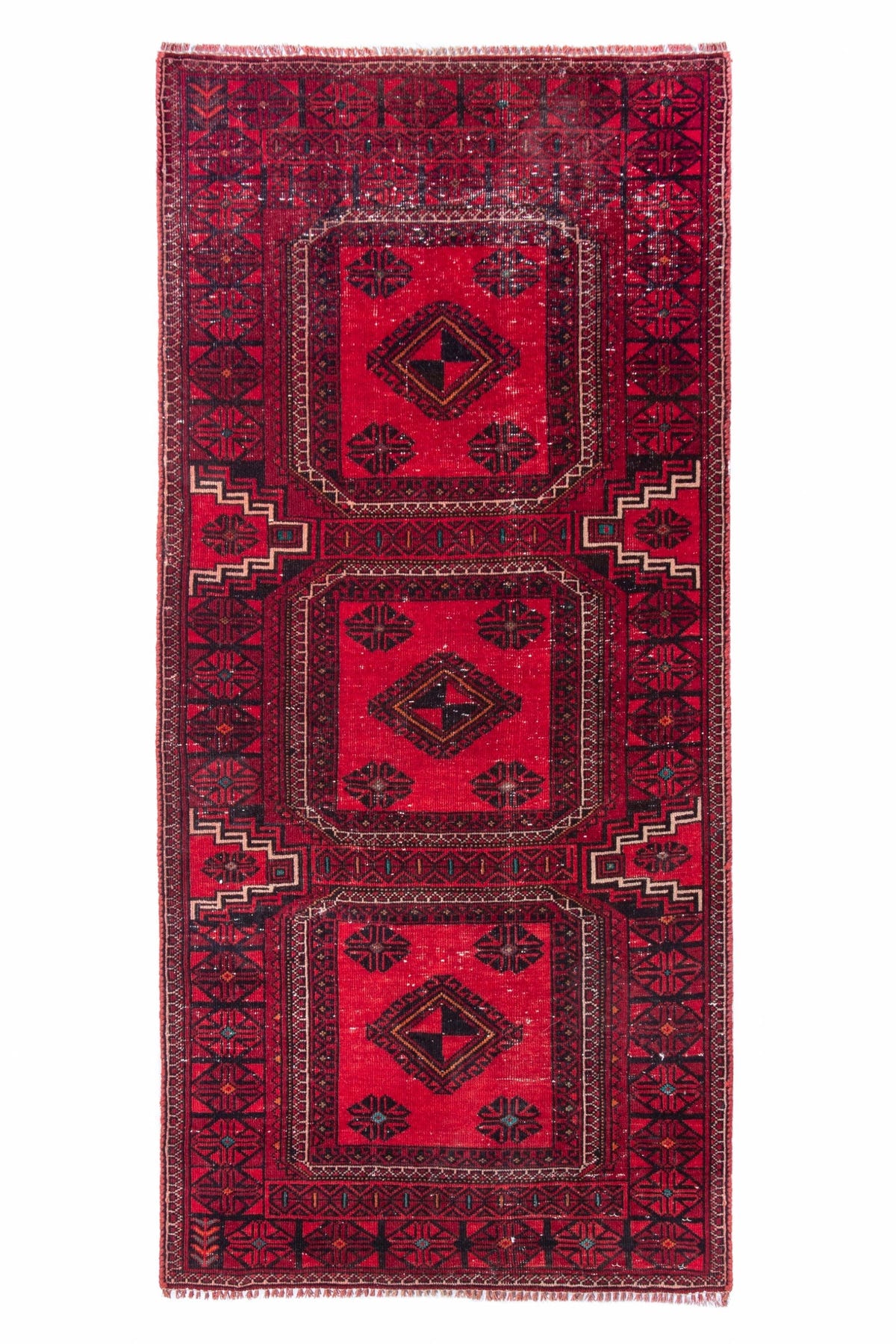 1014, Persian Baluch Runner Rug