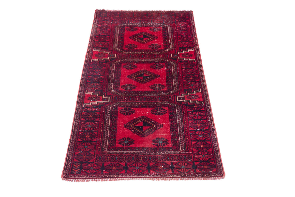 1014, Persian Baluch Runner Rug