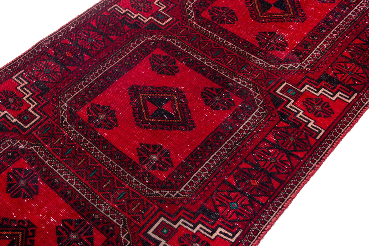 1014, Persian Baluch Runner Rug