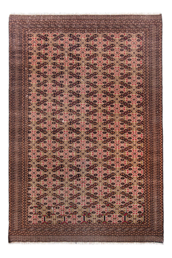 1023, Persian Torkaman Area Rug