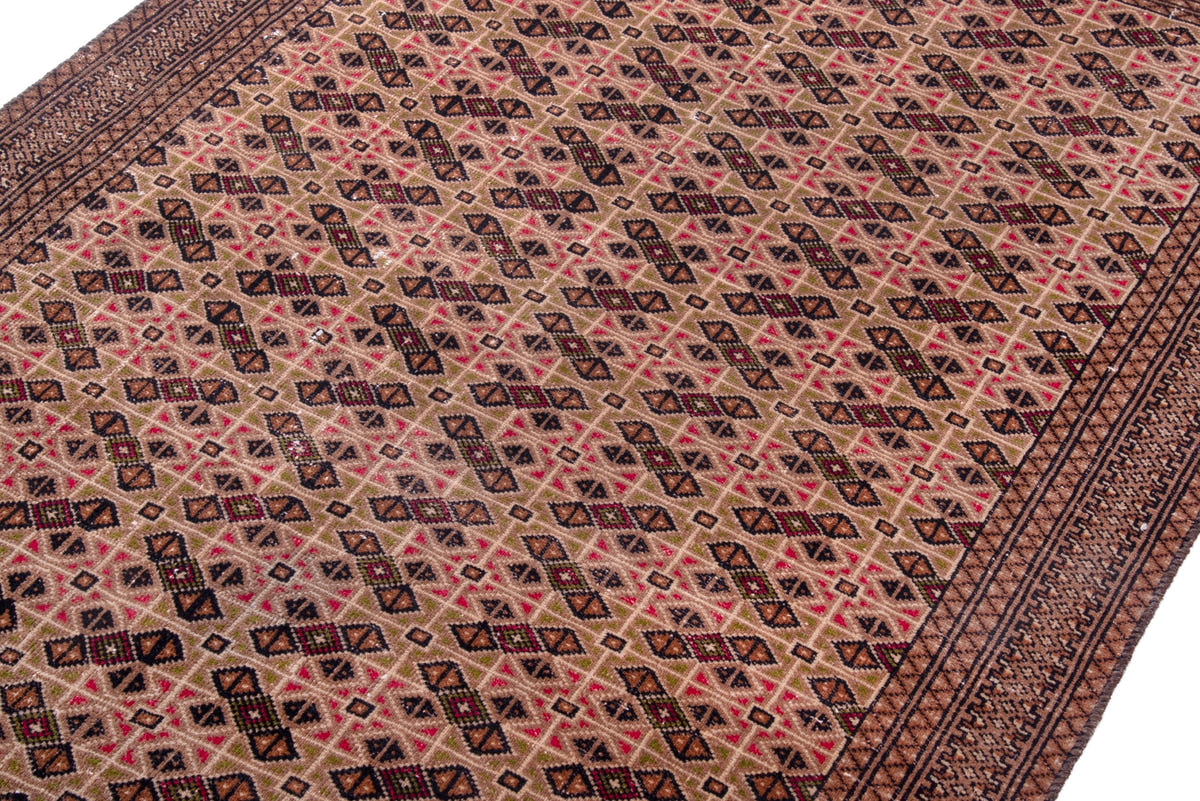 1023, Persian Torkaman Area Rug