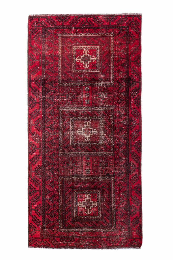 1035, Persian Baluch Area Rug