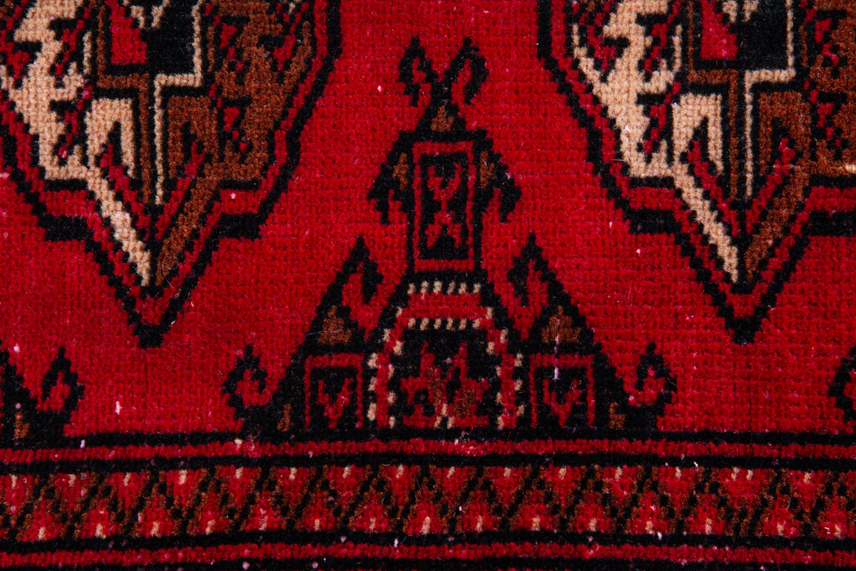1055, Persian Torkaman Area Rug