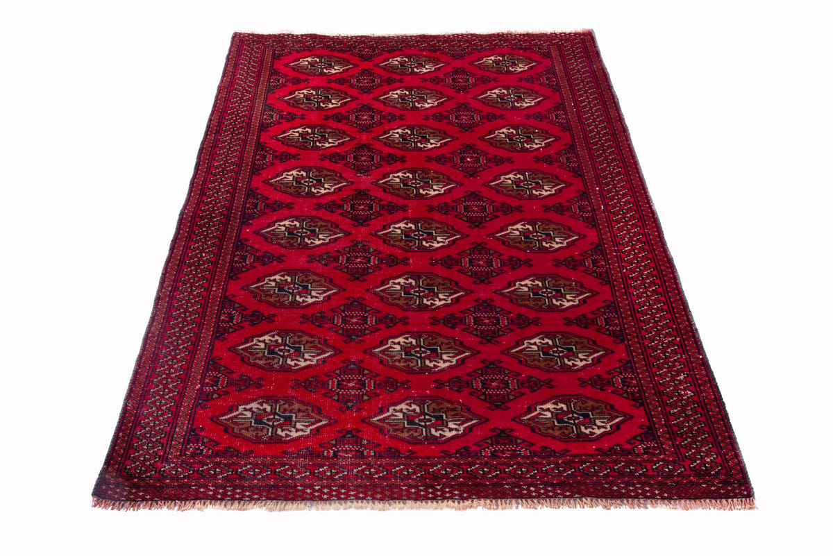 1055, Persian Torkaman Area Rug
