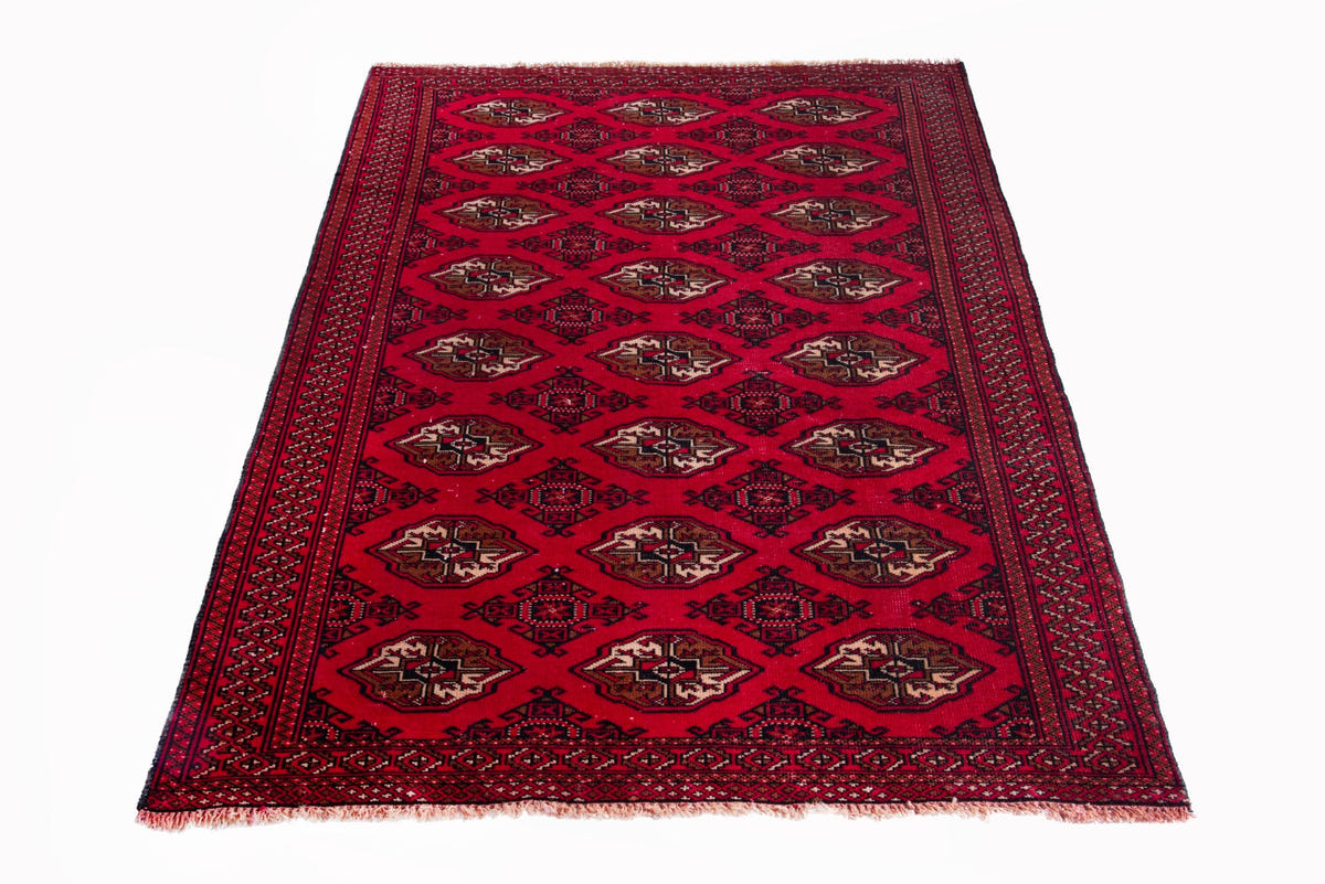 1055, Persian Torkaman Area Rug