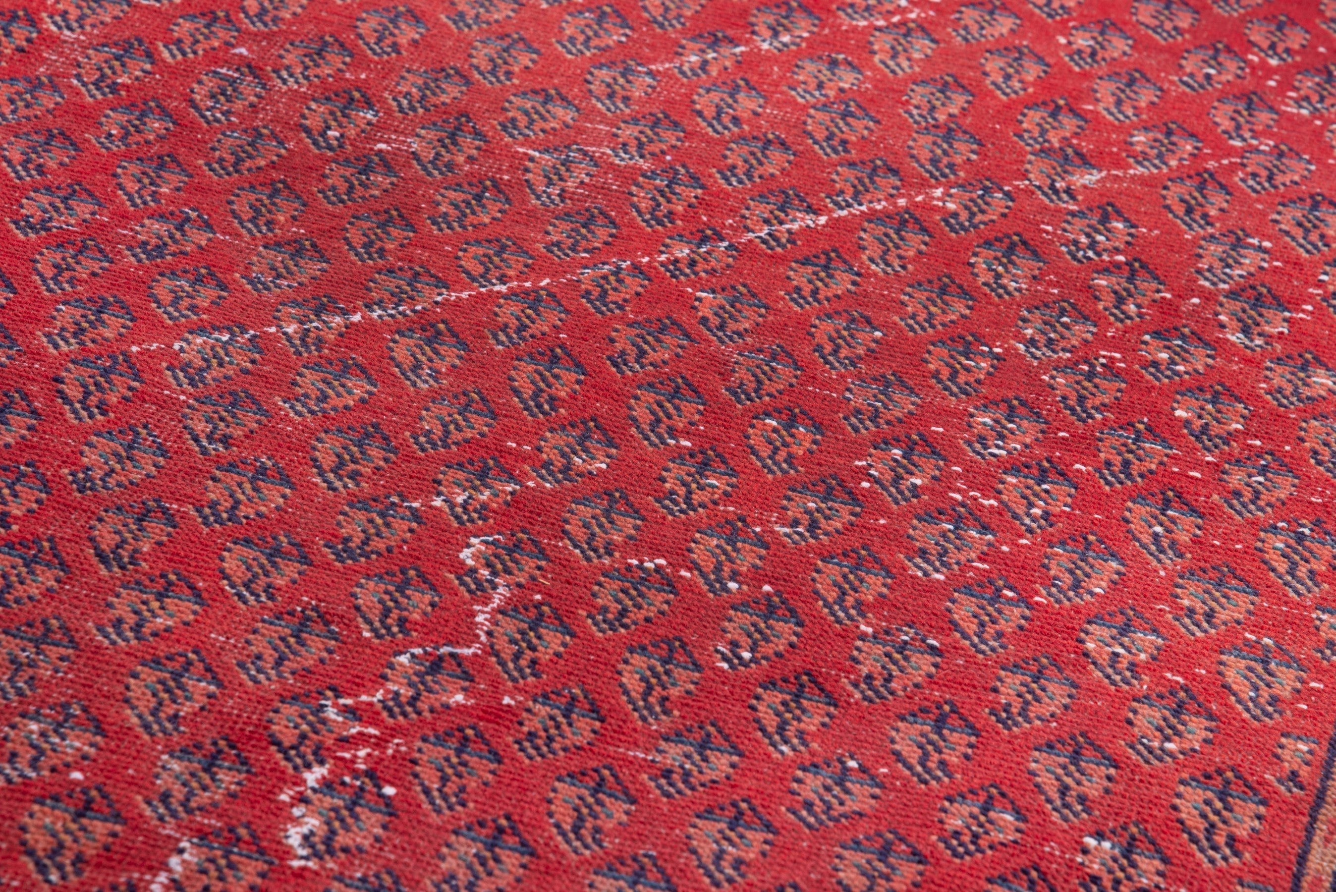 Persian Arak runner rug in deep red and burgundy, view 10 of 19