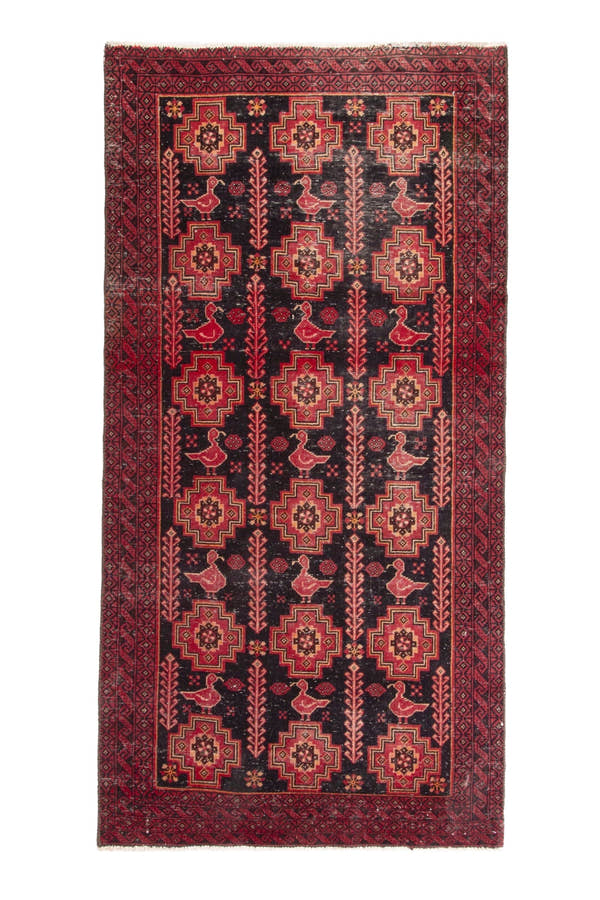 1082, Persian Baluch Area Rug